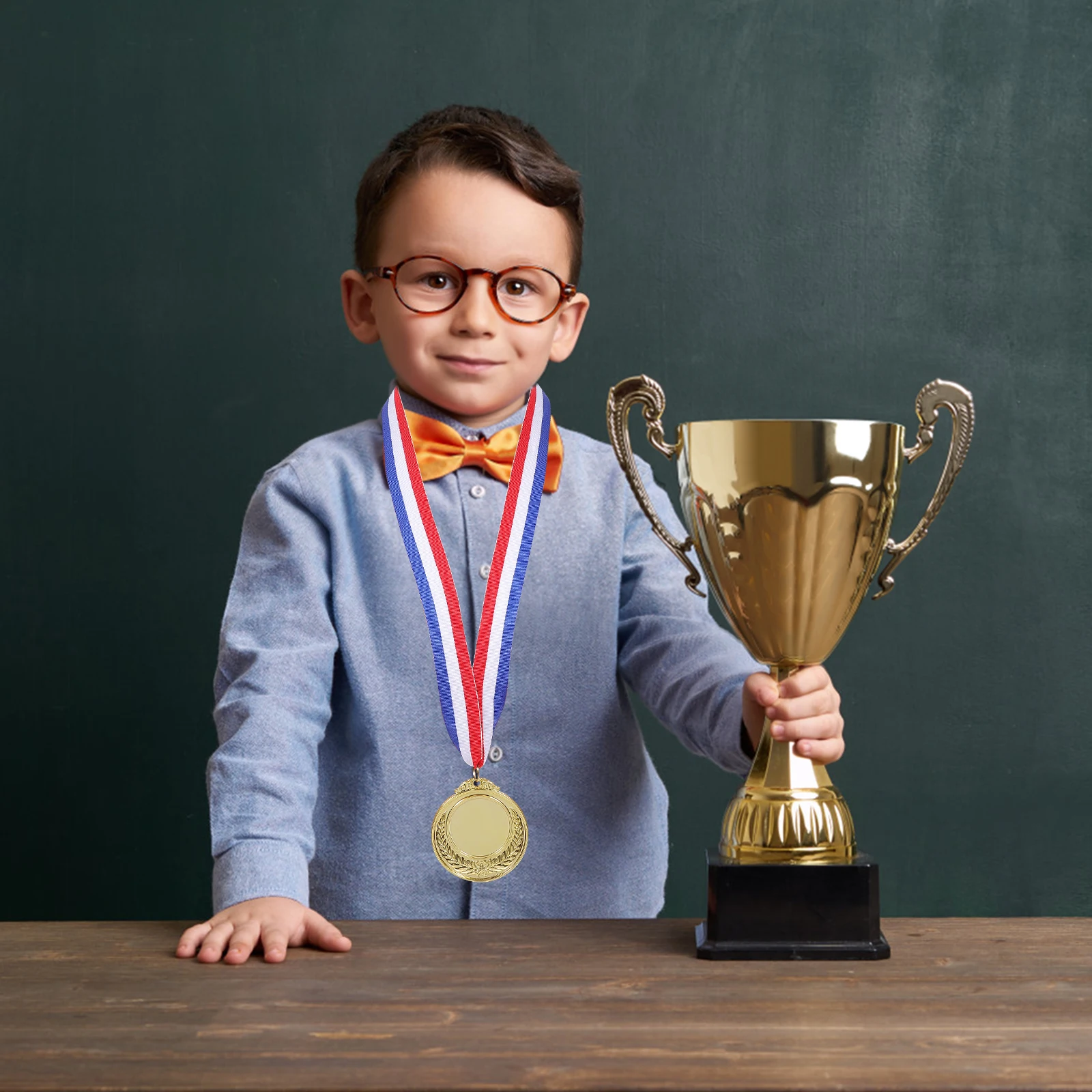 

6Pcs Marathon Medals Premium Competition Awards for Sports Events Winner Recognition High-Quality Metal Reward Medal Set