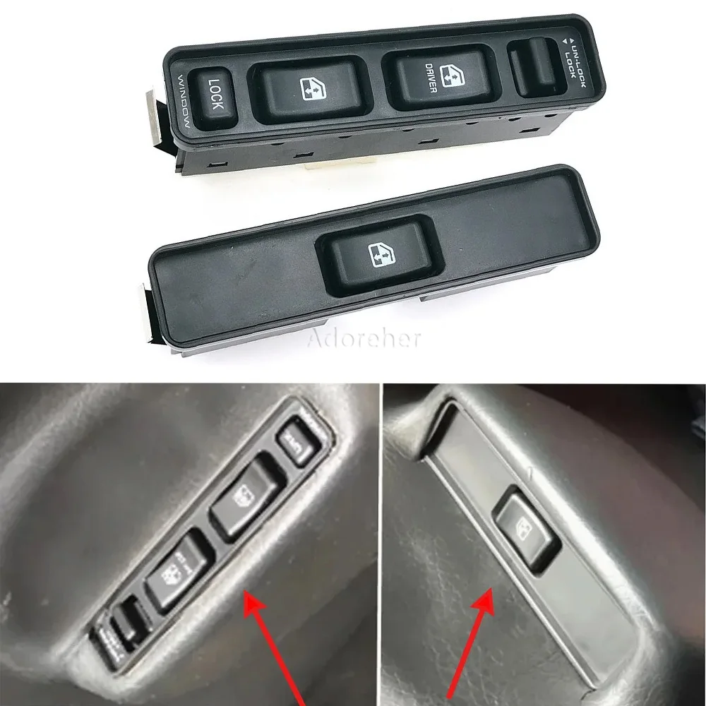 

2 шт. автомобильный передний левый и правый электрический переключатель окон, кнопка регулятора стеклоподъемника, подходит для Suzuki Vitara, аксессуары