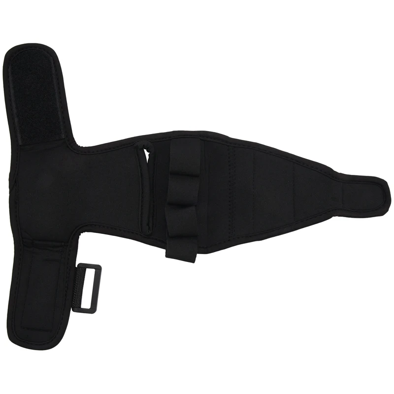 

5X Finger Splint Brace Ability, Finger Gloves Brace Elderly Fist Stroke Hemiplegia Hand Training [Single Hand] - Black-AA74