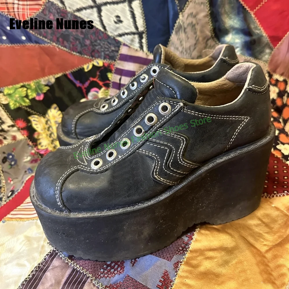 Y2K Platform Wedge Fashion Pum - огляд і ціна Street Fashion Vintage