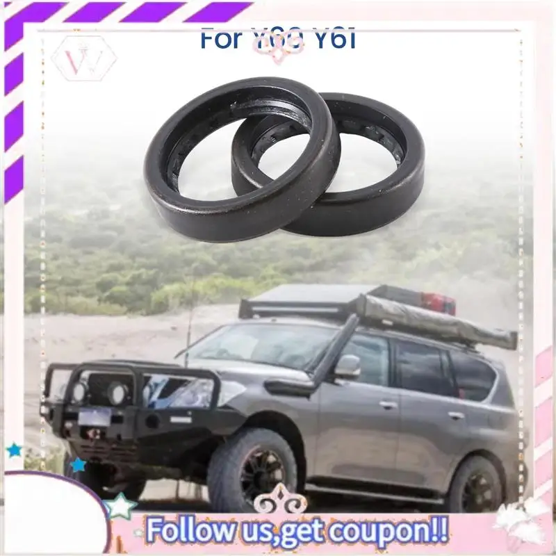 

Portable 2Pcs Front Axle Seal Oil Seal Kit Parts For Nissan Patrol Y60 Y61 303752-KIT 40533-01J00
