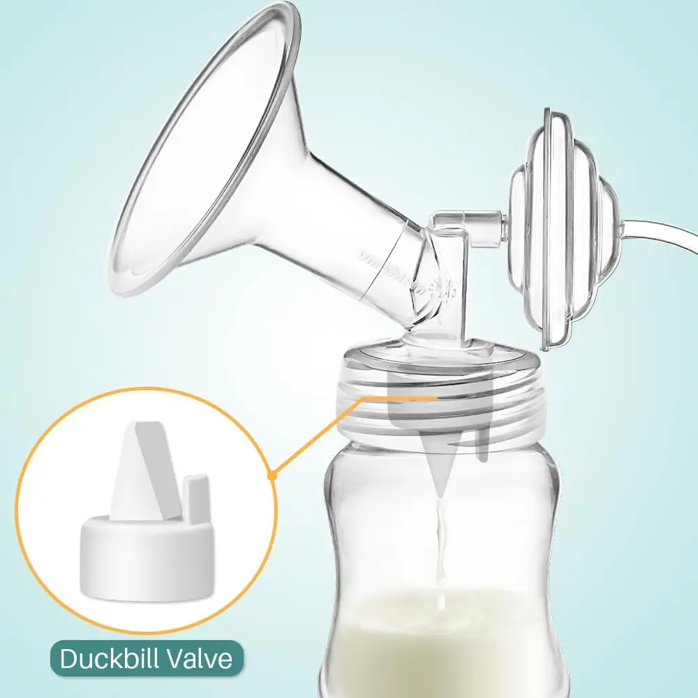 6 個のダックビルバルブ搾乳器アクセサリー交換部品スペクトラ S1 S2 S9 と互換性のあるシリコンダックビルバルブ交換