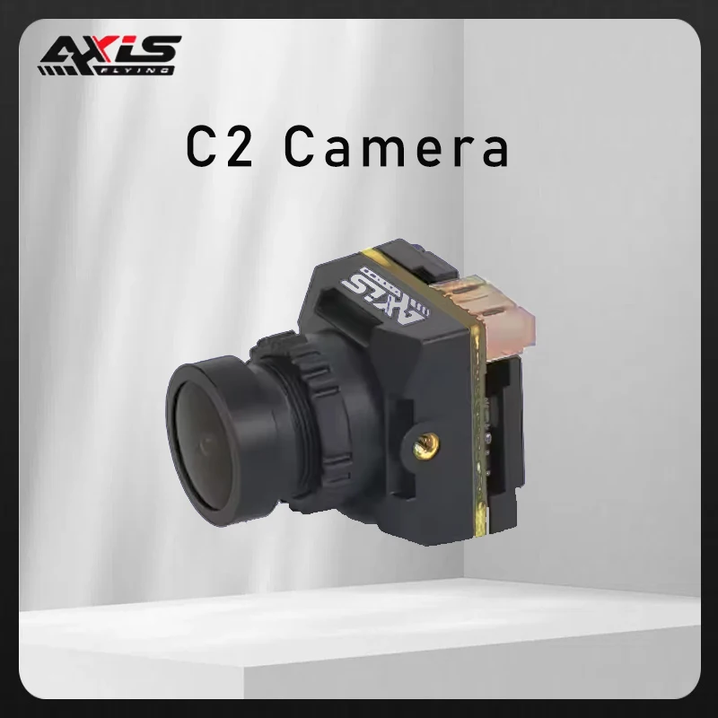

Камера Axisflying C2 5-40 В 14 мм FPV камера 16:9/4:3 NTSC/PAL с переключением 19*19 мм Super WDR для FPV дрона