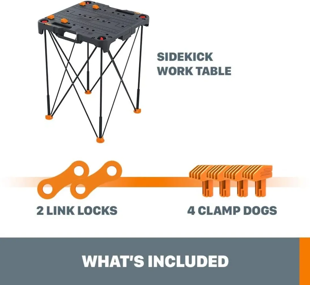 Worx WX066 Sidekick Portable Work Table