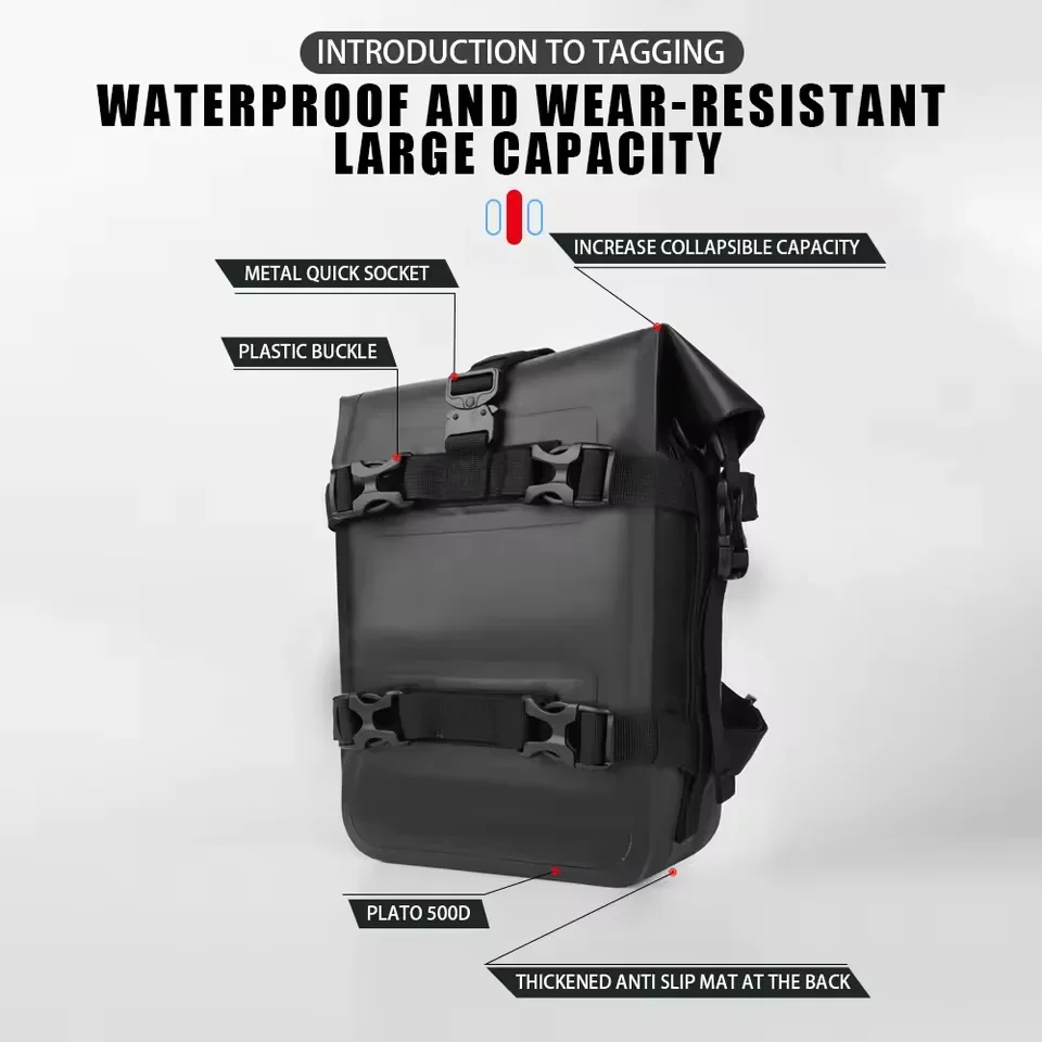 

1/2PC Motorcycle Bumper Bag For BMW R1200GS R1250GS ADV For HONDA NC750X CB500X Waterproof Crash Bars Bag Bumper Repair Tool Bag