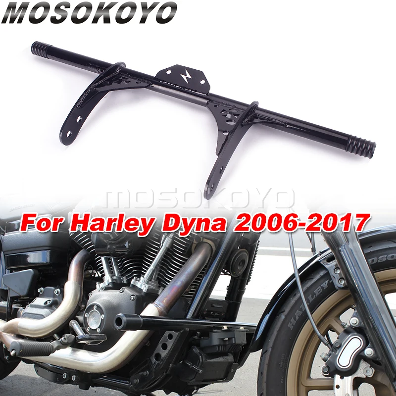 

Steel Highway Crash Bar Engine Guard Protector Falling Protection For Halrey Fat Bob FXDF Switchback FLD Custom Sports Glide FXD