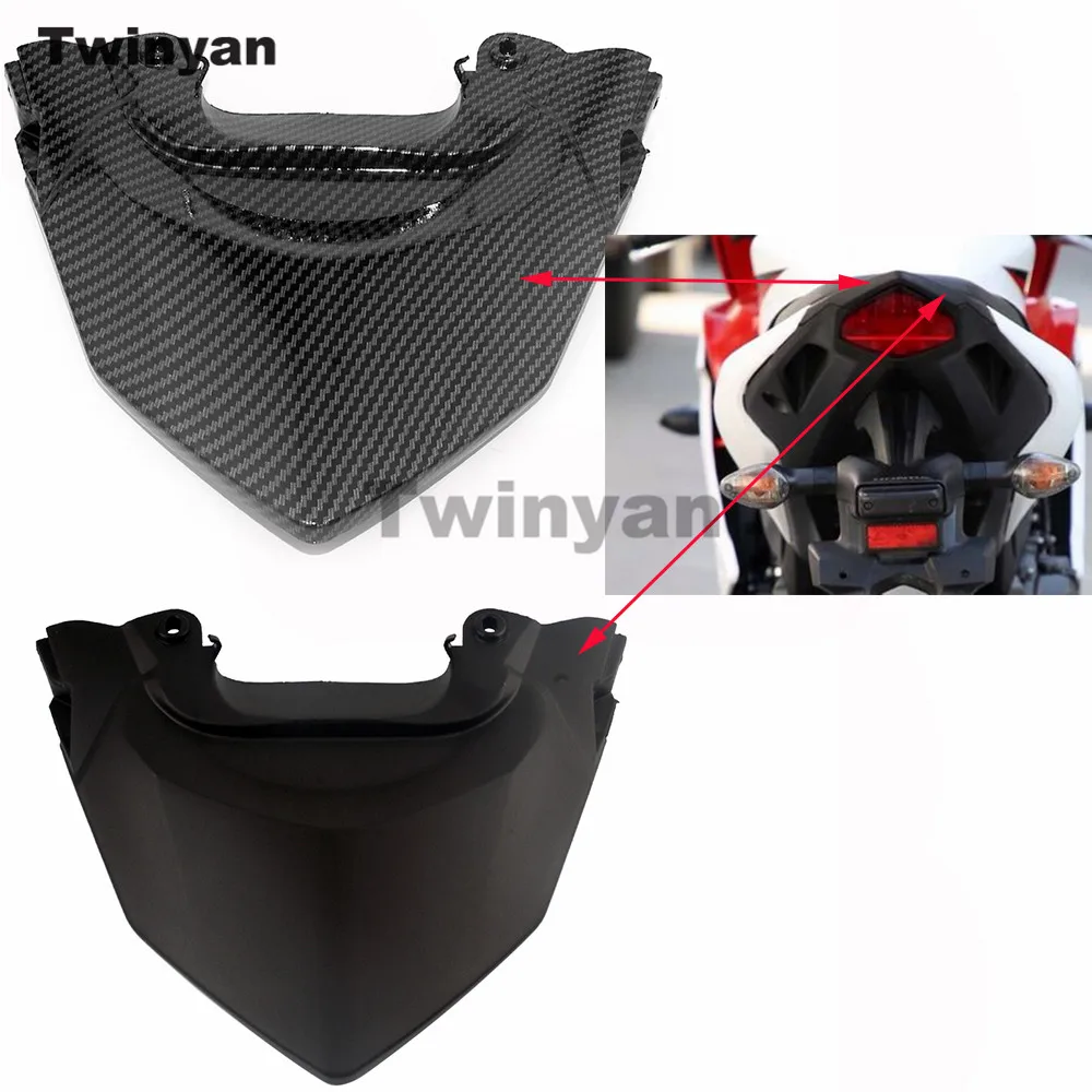 for Honda Hornet CB600F Tail Fairing Rear Upper Brake Light Cover Cowl Panel Carbon CBR 600F 2011 2012 2013 CBR600F Parts Motor