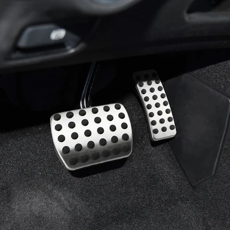 

2016 - 2018 Pedals Cover for Infiniti Q30 QX30 Automatic Stainless Steel Brake Gas Fuel Foot Rest Pedal Pads Accessories
