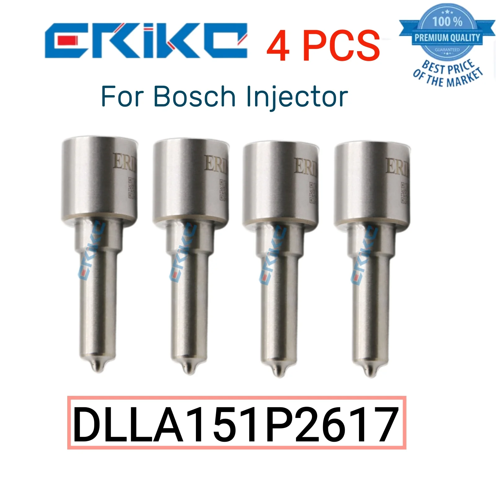 

4 PCS DLLA151P2617 Fire Jet Spray Nozzle DLLA 151 P 2617 Common Rail Nozzle DLLA 151P2617 DLLA 151P 2617 for Bosch Injector