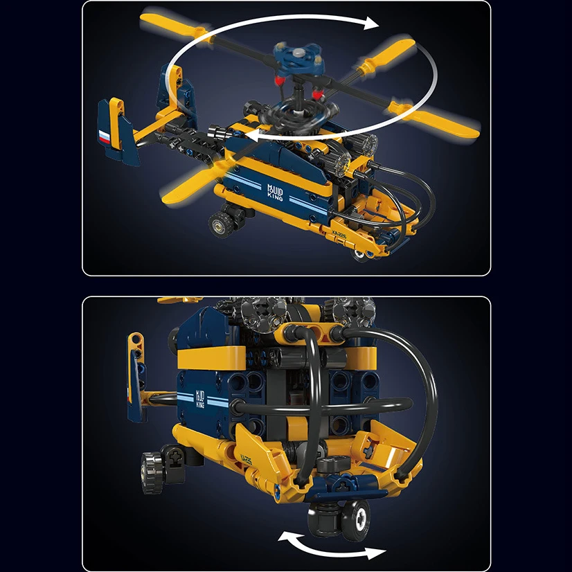 Schimmel Koning 24048 274 Stuks Creatieve Vliegtuigen Serie Model Bouwsteen Set Moc Technische Diy Speelgoed Voor Kerstcadeaus