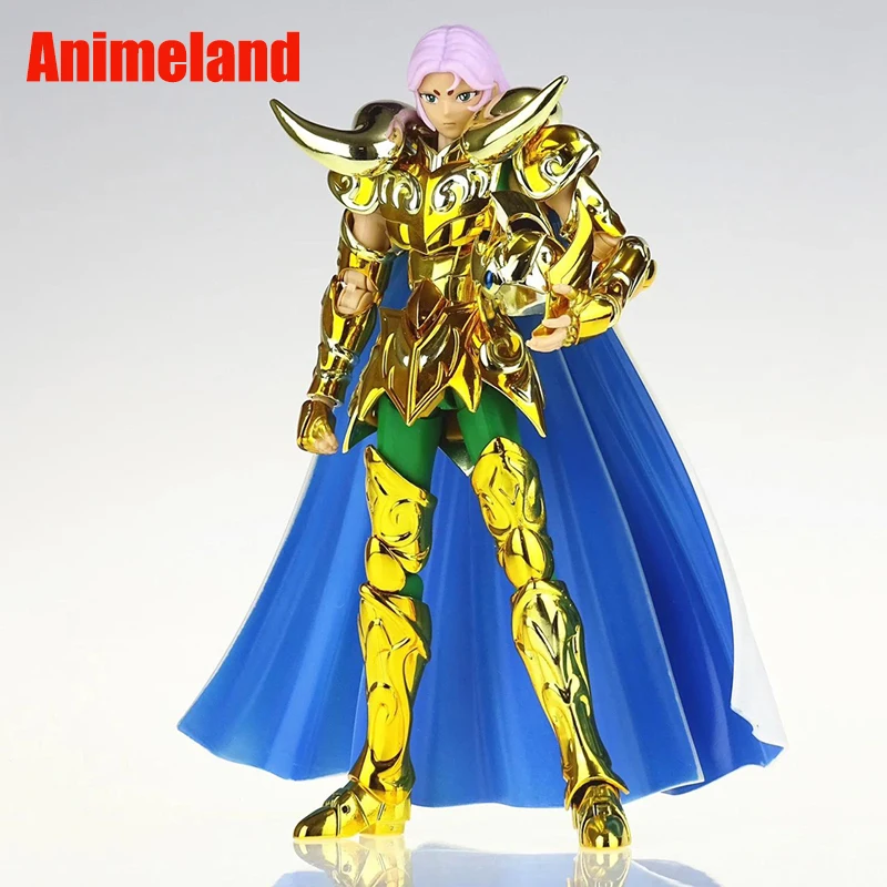 CS Model Saint Seiya Myth Cloth EX Aries Mu With Shion Head Grand Pope Gold/24K/OCE Knights of the Zodiac Action Figure In Stock