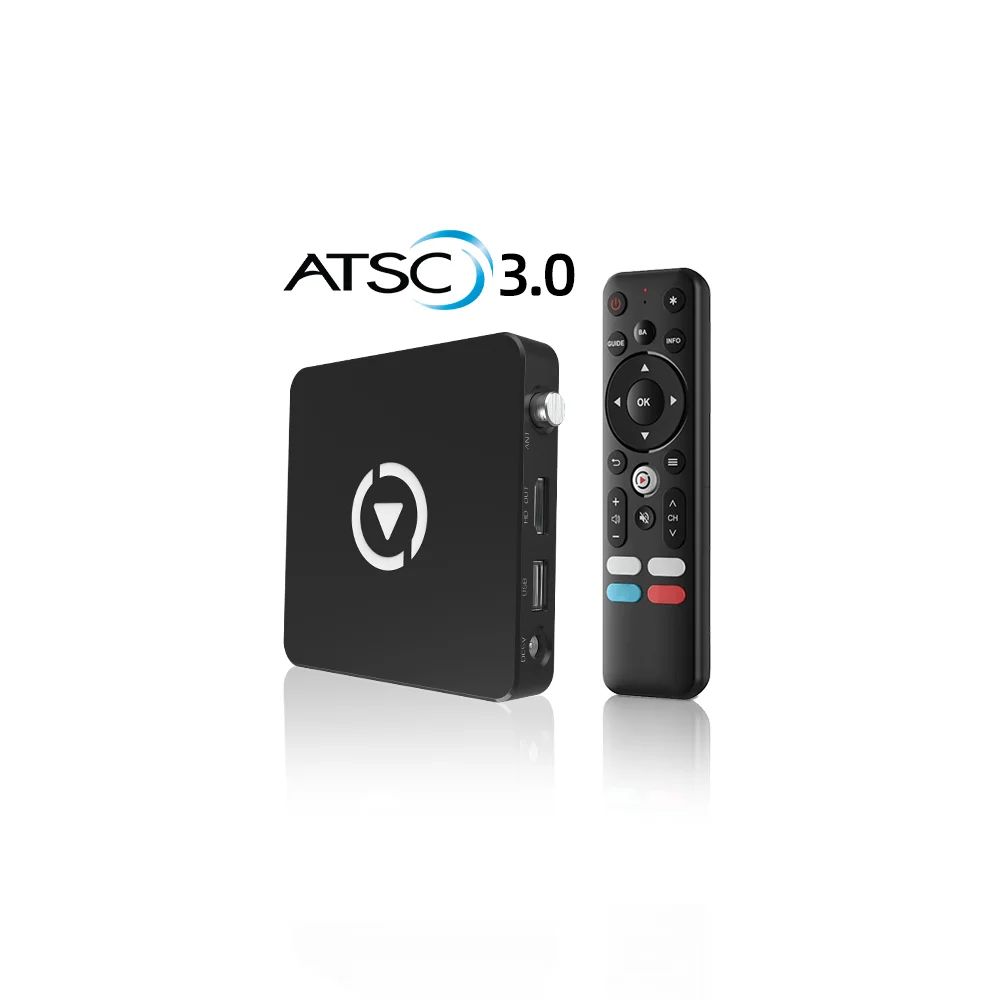 atsc 3.0 4k tuner 4K HDR digital tv receiver atsc3.0 tv tuner android 11 FTA channels ATSC set top box