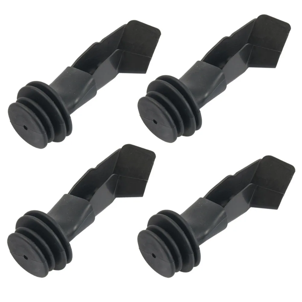 4Pcs RV Rain Gutter Spout Long Version Rv Rain Gutter Spouts Cap Extensions RV Gutter Spout Spout Cap Drain Left Right