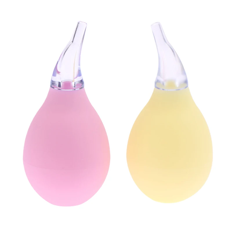 Kids Nasal Aspirator Waterdrop Manual Soft Baby Nasal Aspirator Suction Pump Safe Hygienic Nose Cleaning Tool Infant Health Care