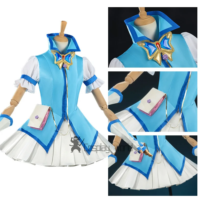 

Аниме, да! Костюм для косплея Pretty Cure 5 Minazuki Karen в стиле Sweet Lolita, милое платье-униформа для девочек, наряд для Хэллоуина и карнавальных вечеринок