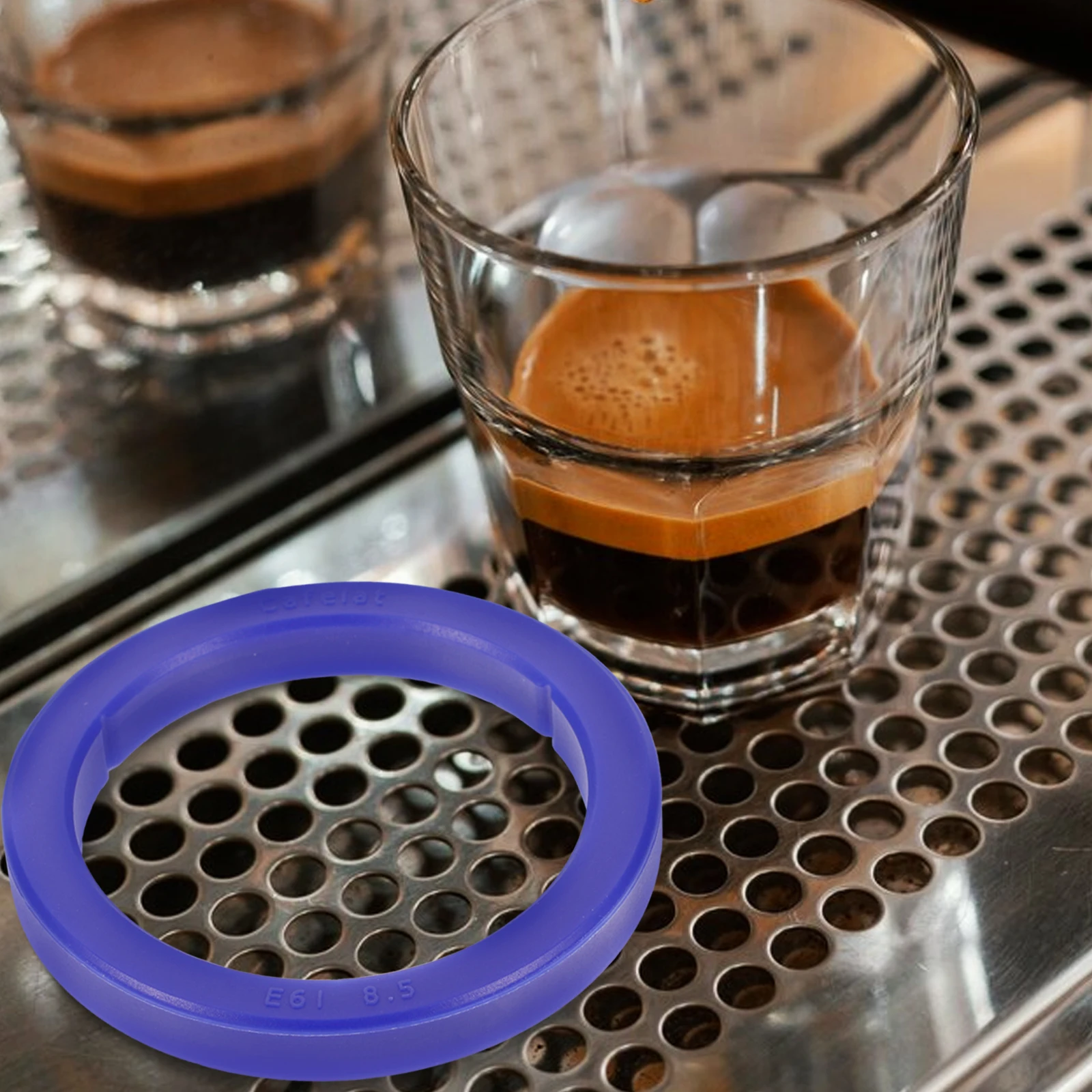 

Coffee Machine Accessories Silicone Espresso Replacement Parts Steam Ring Gasket Long Lasting Easy Cleaning Tight Seal Optimal