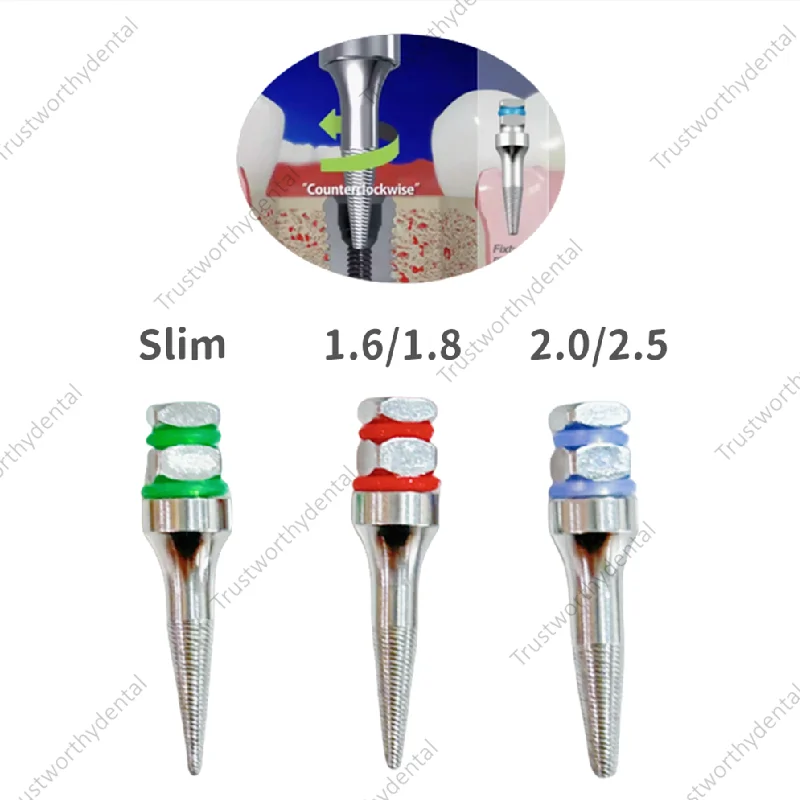 Broken Fixture Remove Failed Screw Pick Up Extractor Remover Safe Dental  Marginal Bone Loss