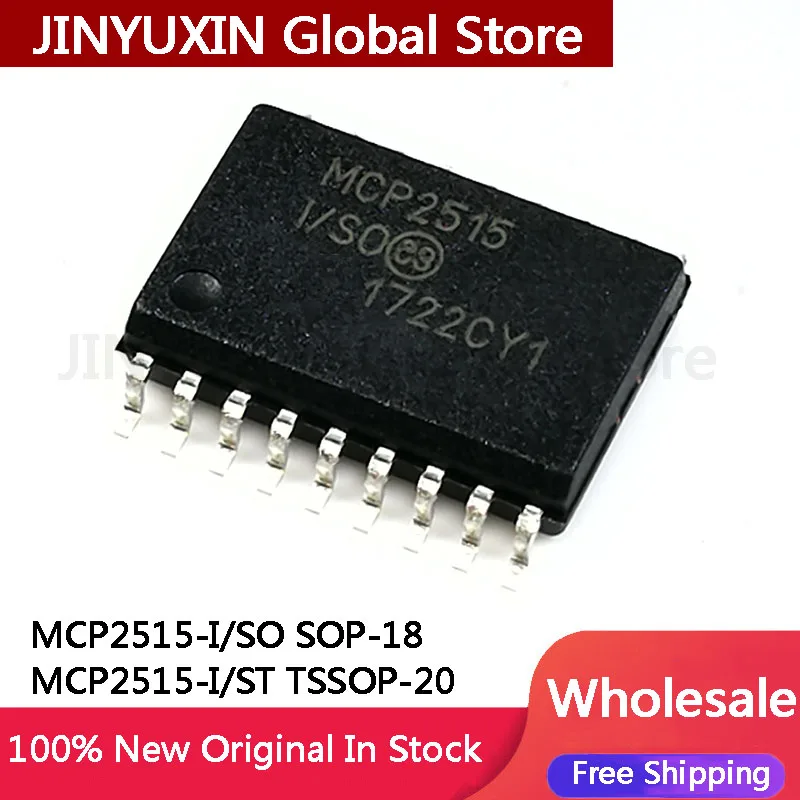 2Pcs New MCP2515 MCP2515-I MCP2515-I SO SOP-18 MCP2515-I ST TSSOP-20 IC Chip Stock Wholesale