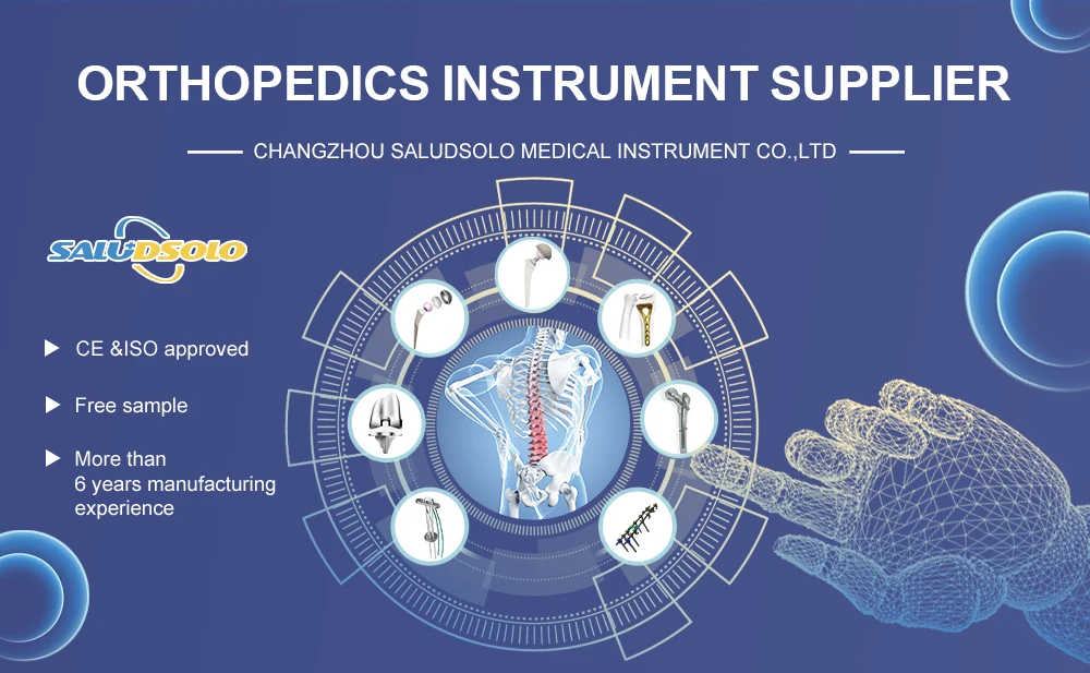 مجموعة الأدوات الطبية لجراحة الأعصاب والعمود الفقري العنقي وقاعدة المسمار لباديكل العمود الفقري