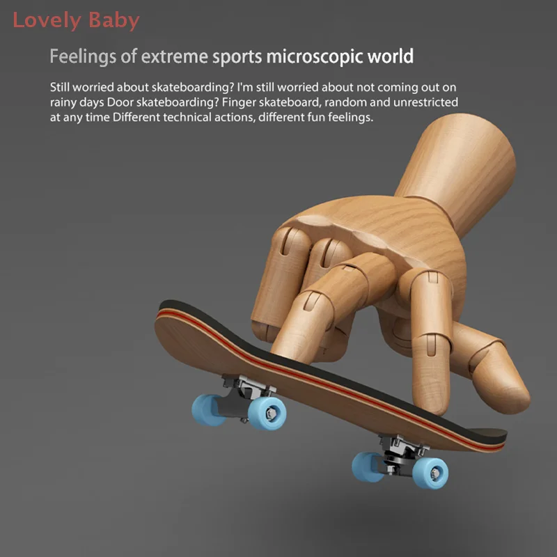 1 مجموعة إصبع لوح التزلج لعبة الأصابع الخشبية الدعامات المهنية أصابع سكيت مجموعة الجدة الأطفال هدية الكريسماس لعبة ألغاز