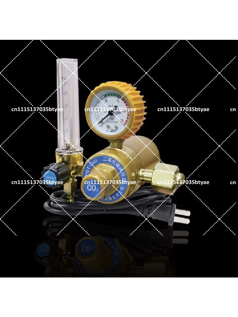 Miniature Carbon Dioxide Meter CO2 Regulator Welding Machine Decompression Valve 36V 220V