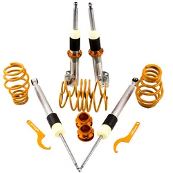 Suspension Coilover Kit For Ford Fiesta MK7 JA8 2008-2019 1.6 ST 1.5 TDCi 1.0 Shock Spring Lowering Shock Spring Coilovers