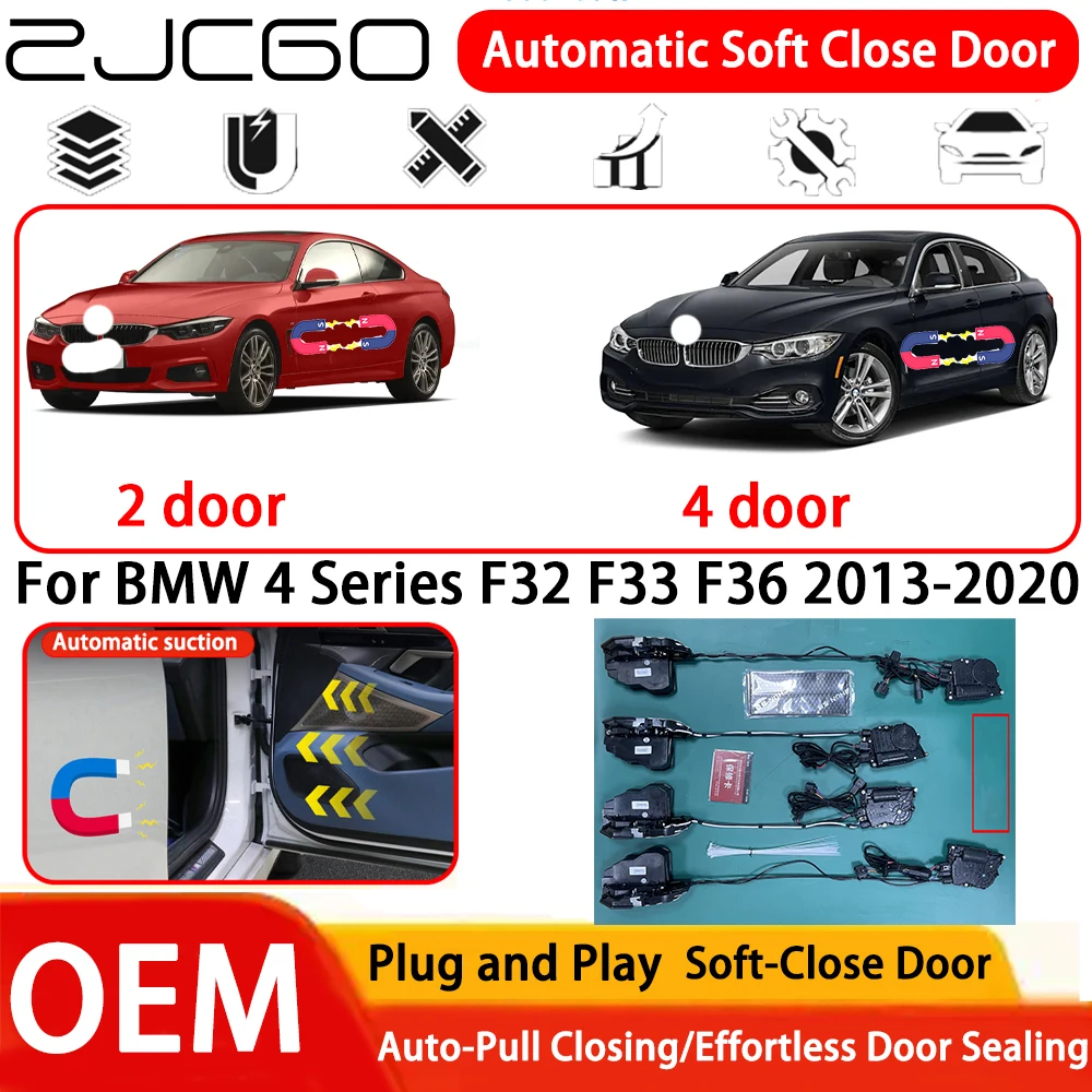 

for BMW 4 Series F32 F33 F36 2013-2020 Car OEM Plug and Play Automatic Electric Soft Close Door Comfort Closing System ﻿