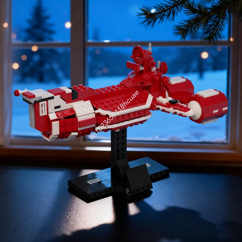 

483pcs MOC Consular Cruiser Classic Star Model Building blocks Christmas gifts Architecture DIY toy creative idea Education Kids