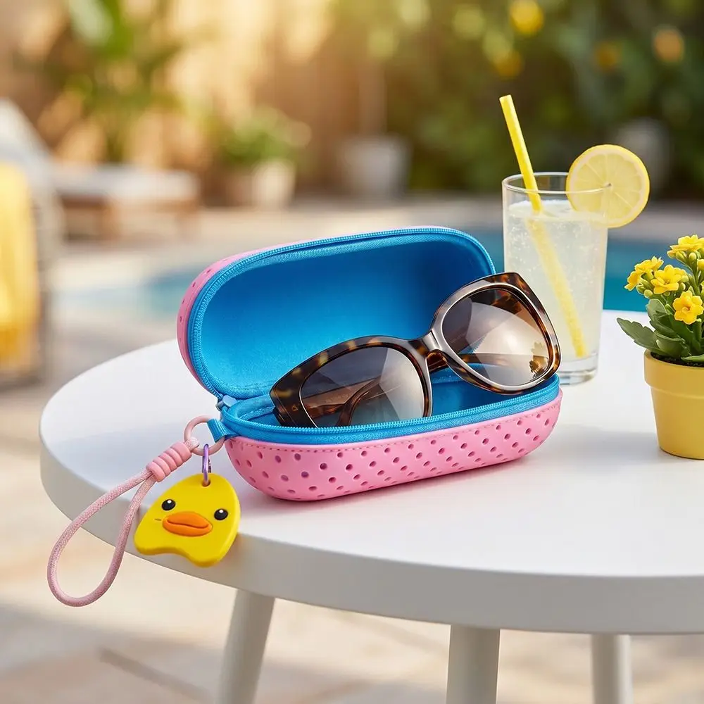 Swimming Goggles Storage Box Sports Goggles Box EVA Hollow Glasses Storage Box Breathable Waterproof Quick Drying Goggles Box