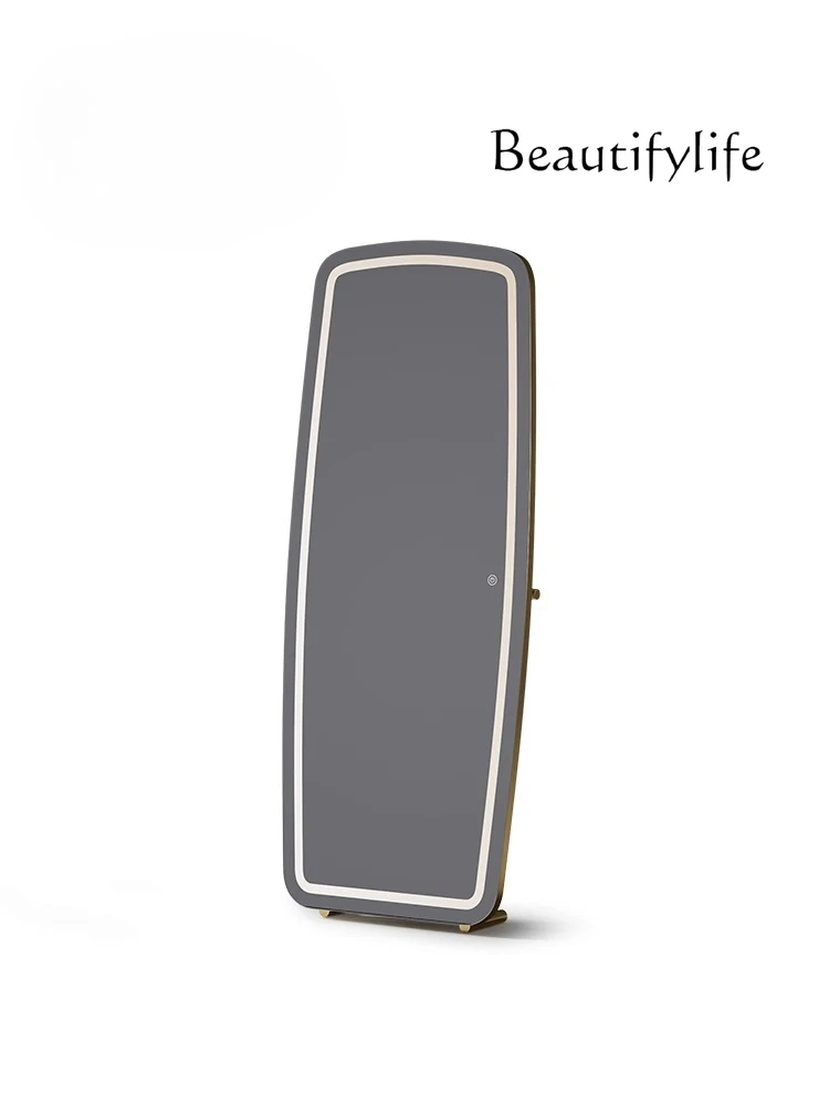 

Light luxury designer full-body mirror modern simple original bedroom full-length mirror household floor mirror