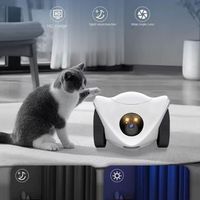 1080P HD Pet Companion Robot Wifi Whole-house Mobile Snack Dispensing Toy With HD Camera Cat Dog Smart Interactive Toy