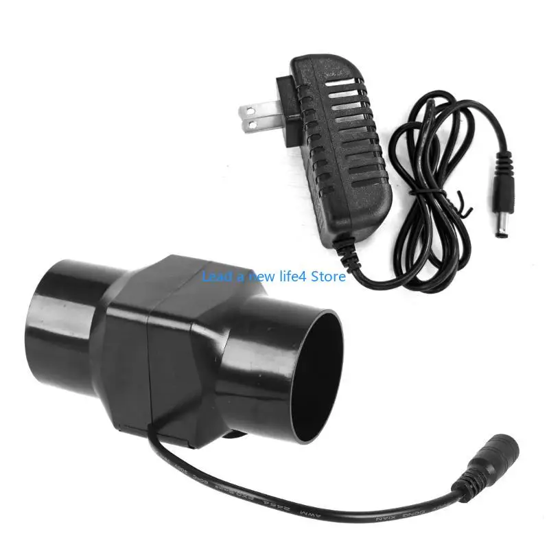 Y55E هادئة 12 فولت مروحة تهوية 2 بوصة الأنابيب تنفيس الهواء النازع للحمام المطبخ 2 بوصة الأنابيب سقف نافذة القناة مروحة العادم