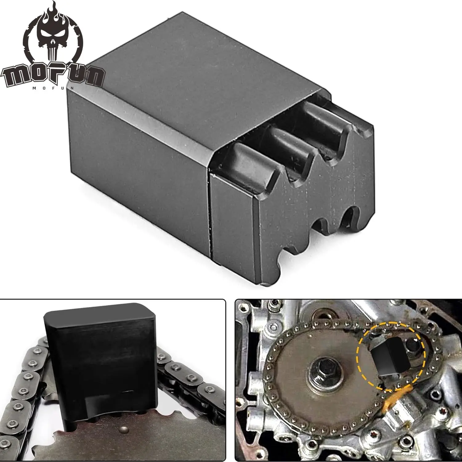 

Инструмент для блокировки звездочки с двумя кулачками мотоцикла для Harley 1999-2005 Dyna, 2000-2006 Softail и 1999-2006 Touring Road Glide HD-42314