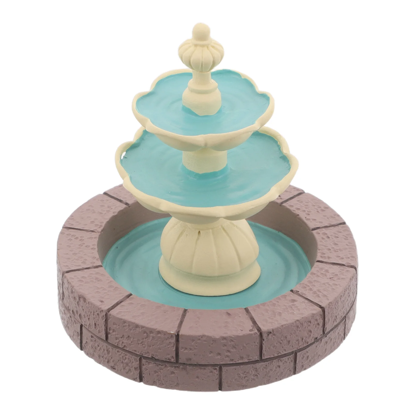 

Mini Resin Tabletop Fountain For Desk Small Indoor Water Feature, Micro Landscape Desktop Waterfall Ornament, Calming Flowing