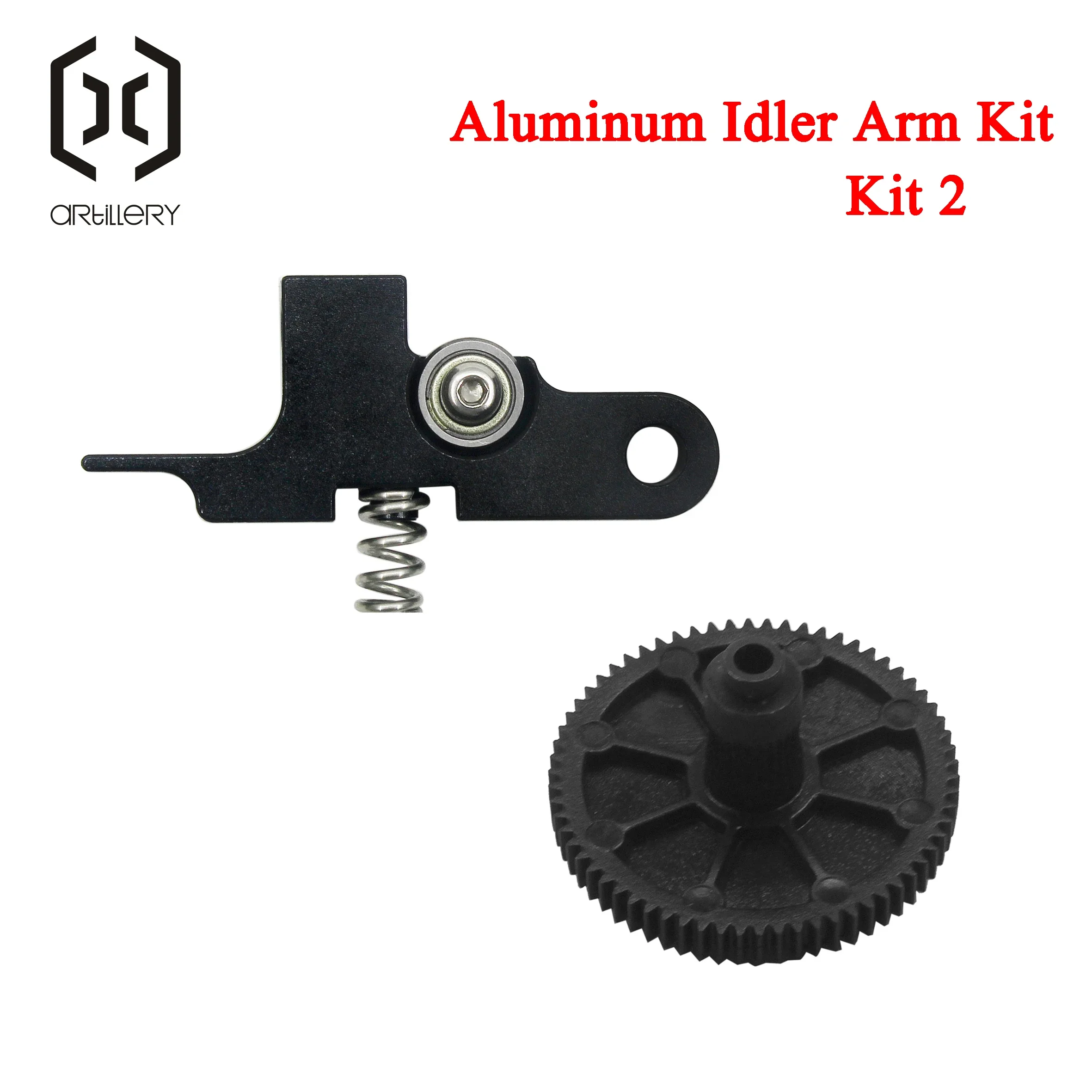Upgraded 1.75mm Metal Extruder Level Gear for Artillery Genius Sidewinder X1 X2 Hornet Titan Aero - Extruder Idler Arm And Gear