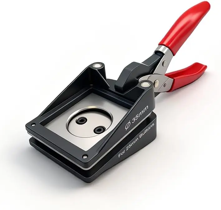 

25mm Metric Round Button Paper Cutter, 35.2mm Cutting Size for Easy Handling