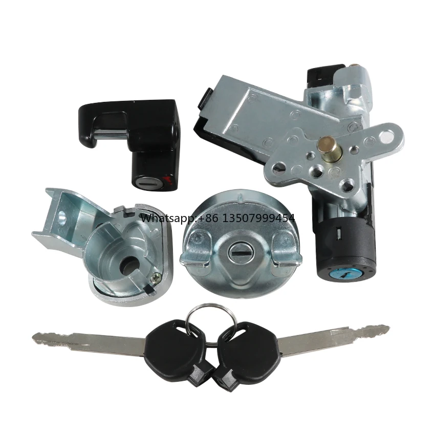 

Motorcycle Ignition Key Switch Lock Set for 35014-GEZ-Y21 NPS50 Ruckus 35014-GEZ-611 NPS50 Ruckus 50