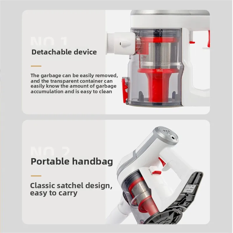 Wireless Handheld Vacuum Cleaner Cordless Rechargeable for Home Small Spaces