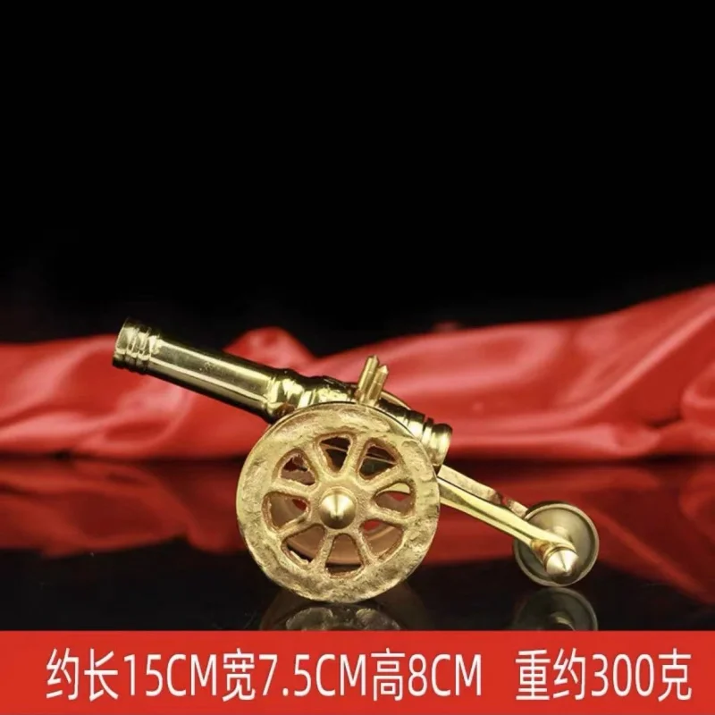 

Living Room Small Brass Decoration Model Copper Cannon Home Ornament Shop Company Opening Gifts