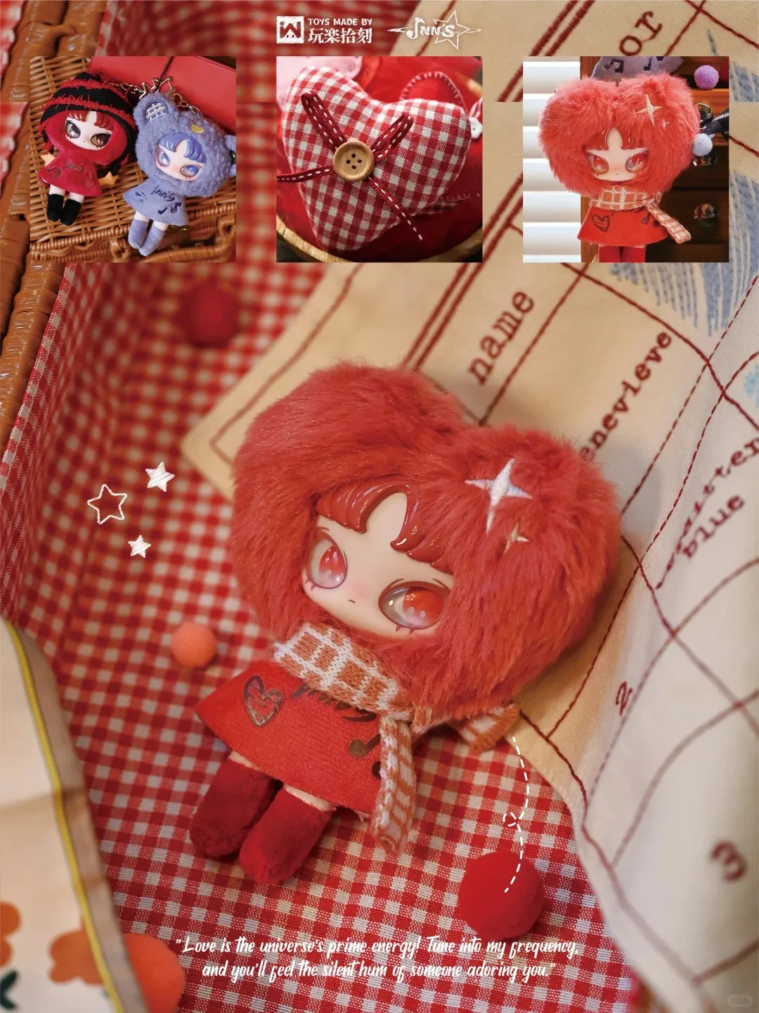 INN Tiny Wish Keepers Blind Box 10-Pack Zodiac Dolls PVC Model