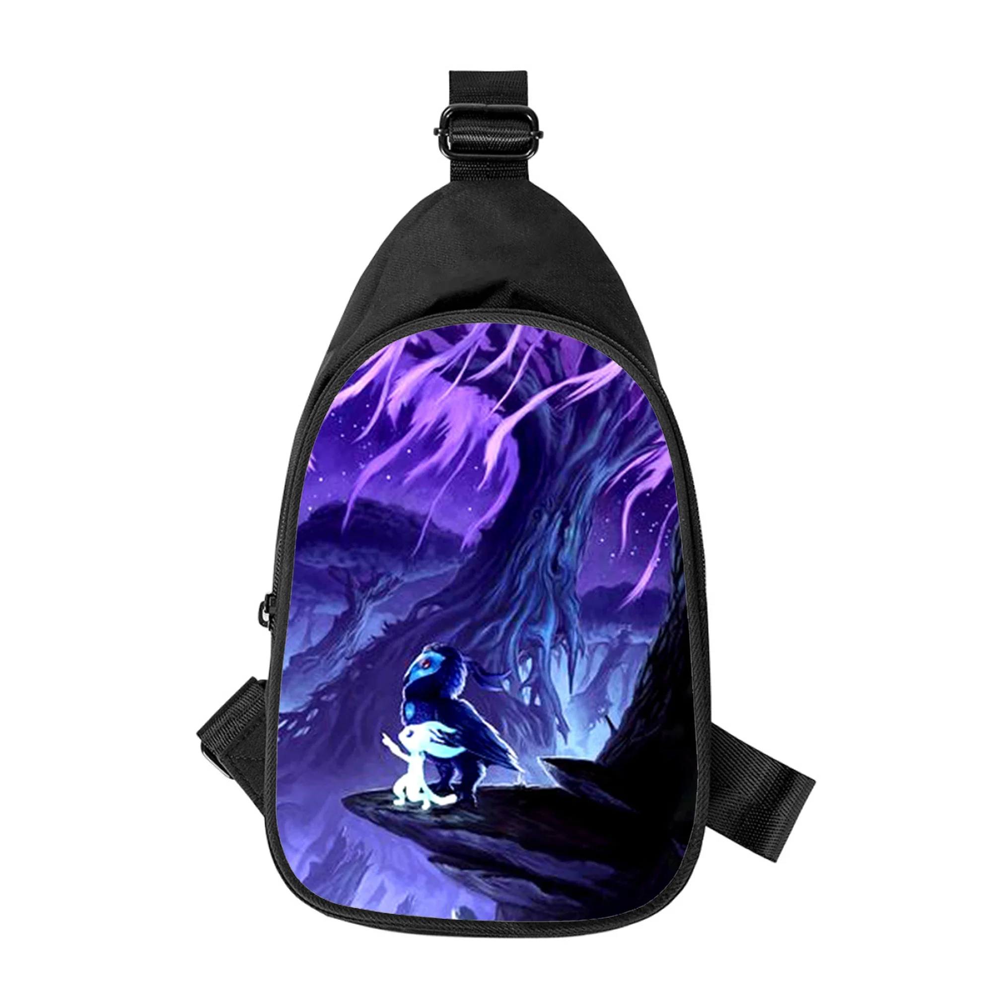 Ori And The Will Of The Wisps 3D New Men Cross Chest Bag Diagonally Women Shoulder Bag Husband School Waist Pack Male chest pack