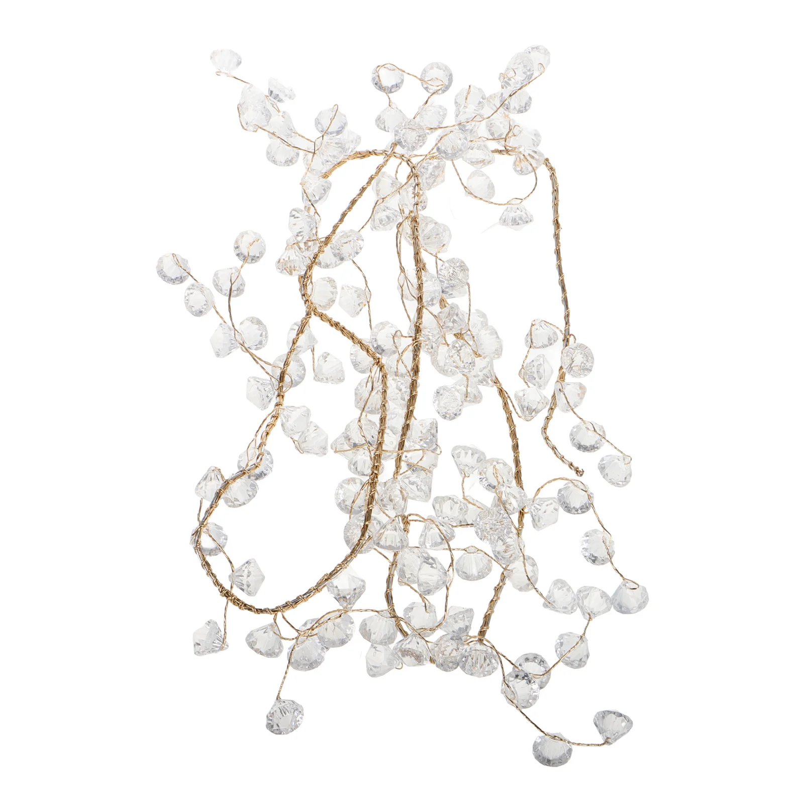 

Decorative Garland Hanging Icicles Drop Ornament Christmas Ornaments Pendant for Bead Tree
