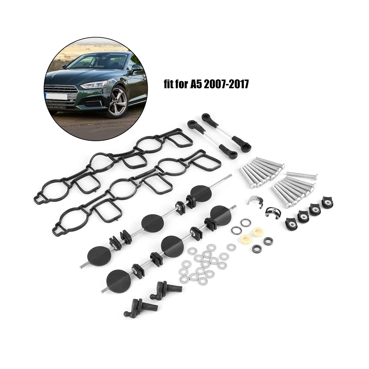 059129711 059129712 059129086 059198212 Intake Manifold Swirl Flap Repair Kit for A4 A5 A6 A8 for