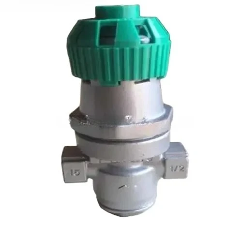 CF8m Corrugated Pipe Pressure Reducing Valve, Steam Medium Internal Thread Structure Angle Pressure Reducing Valve