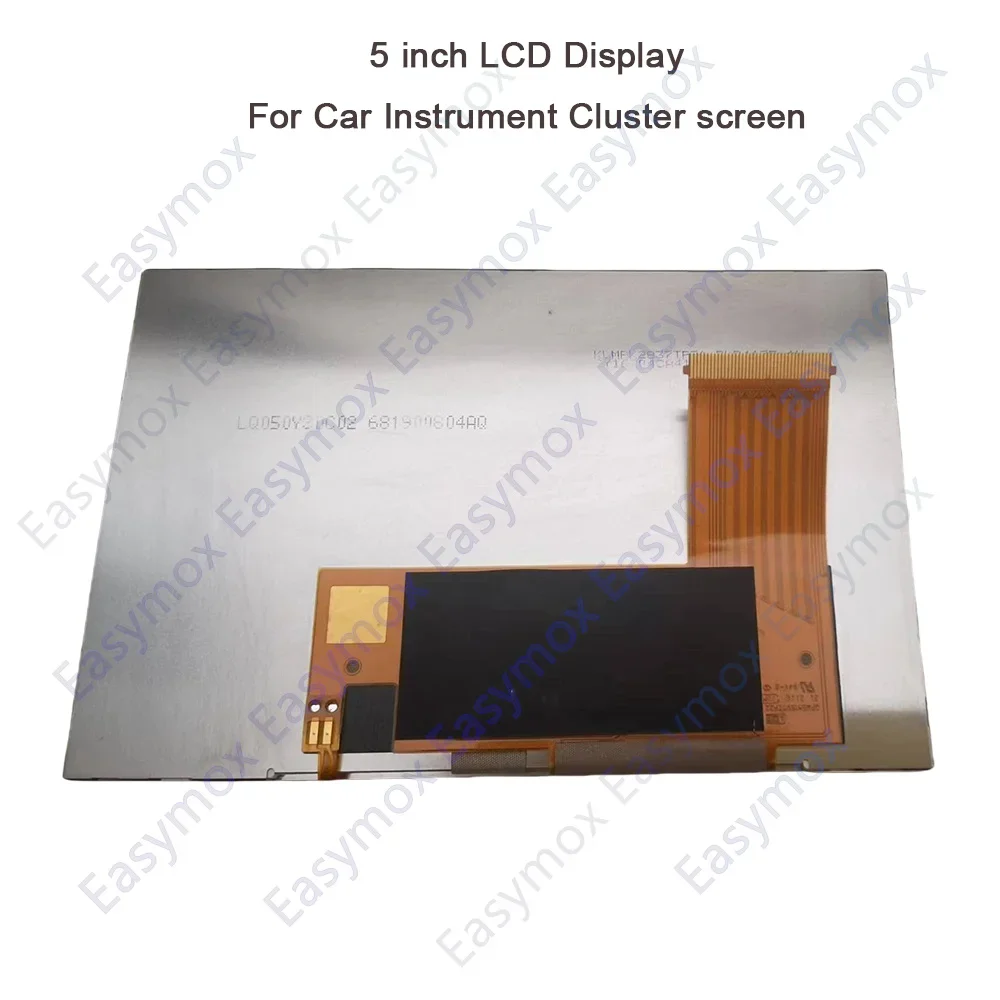 

5" Inch LQ050Y3DC02 TFT LCD Display Screen For Car Instrument Cluster or Navigation Screen