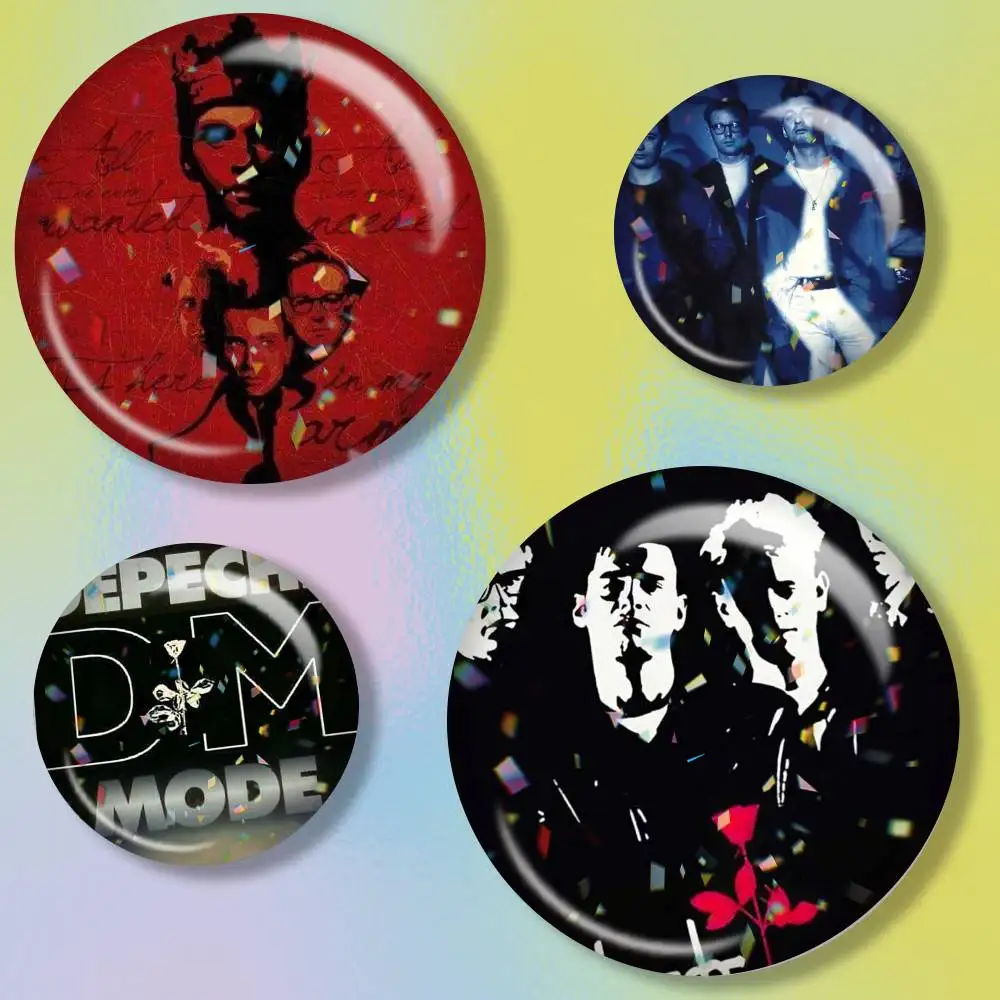 Band D-Depeches M-Modes  Brooch Metal Decorative Brooch Pins for Backpack Clothes Jacket Accessories,Souvenir.