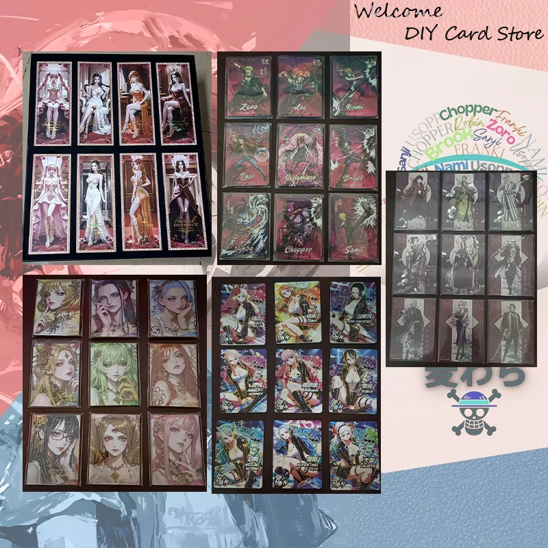Japanese Anime One Piece Eyr Cr Obn Szr Vinsmoke Reiju Nami Yamato Nefertari D.vivi Carrot Hancock Shirahoshi Collectible Card