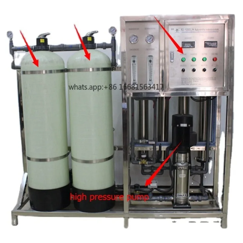 Factory Direct Sales1000L/H Water Purifier/Water Ionizer/Alkaline Water Ionized Machine Reverse Osmosis System