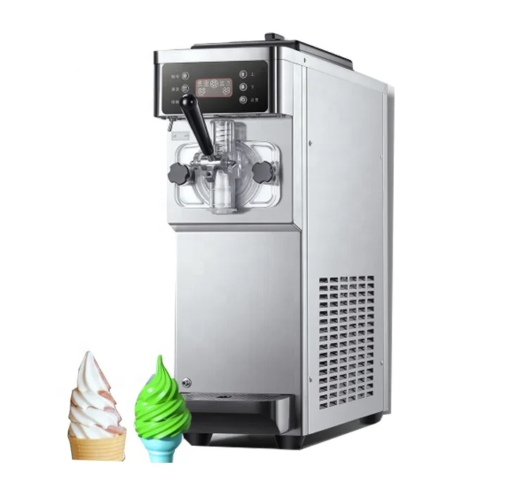 16L High Quality Stainless Steel Ice Cream Maker Commercial Soft Serve Ice Cream Machine