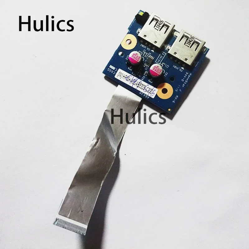 Hulics Used For HP Pavilion DV6-6000 DV6 USB Board 48.4RH05.021 11A44-2 Casa 2.0   40GAB630S 40GAB670S